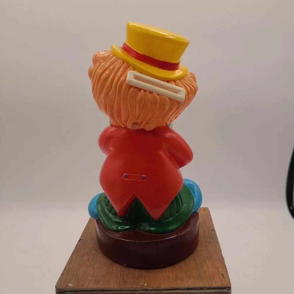 Del Monte Advertising Promo Retro Clown Coin Piggy Bank‎ 1985 Big Top Bonanza